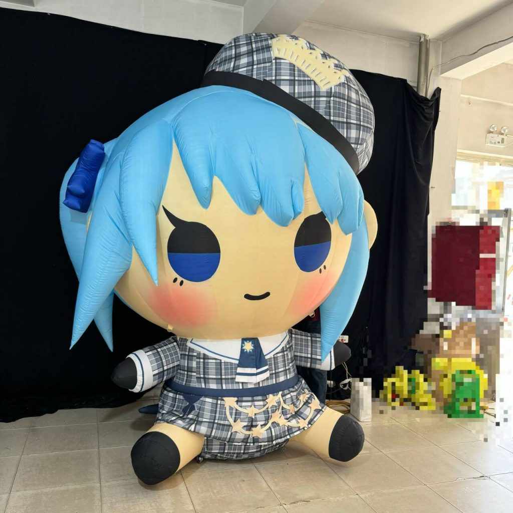Cute Inflatable Girl Cartoon Inflatable Dolls