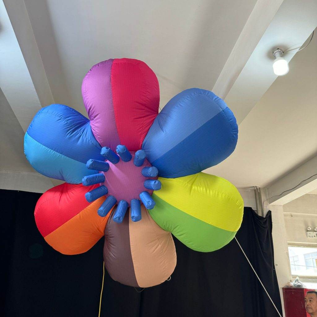 flowers inflatable stage decoration3