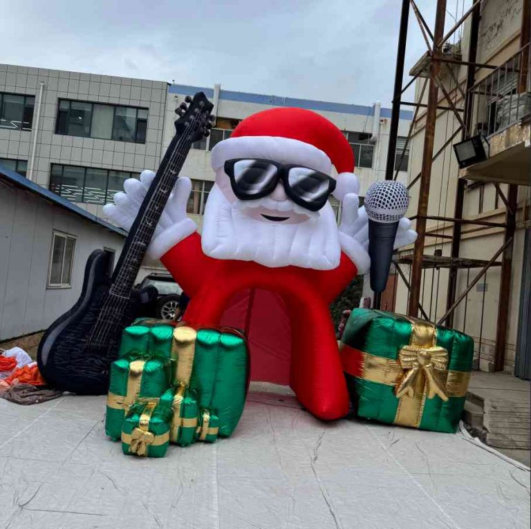 Unique & Whimsical Outdoor Christmas Blowups to Make Your Yard Stand Out