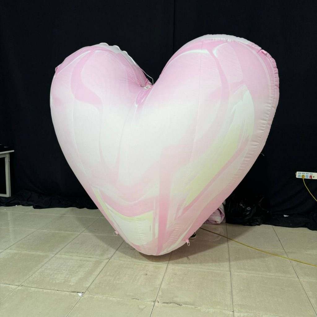 inflatable heart balloon evetn decoration inflatable heart2