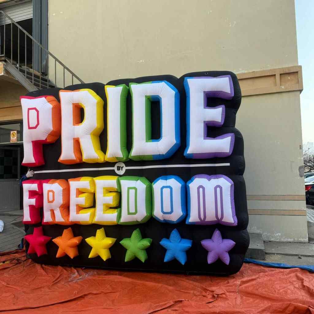 3m giant inflatable letter board inflatable billboard for advertising