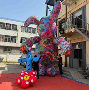How Giant Inflatable Easter Bunnies Boost Foot Traffic for Seasonal Promotions