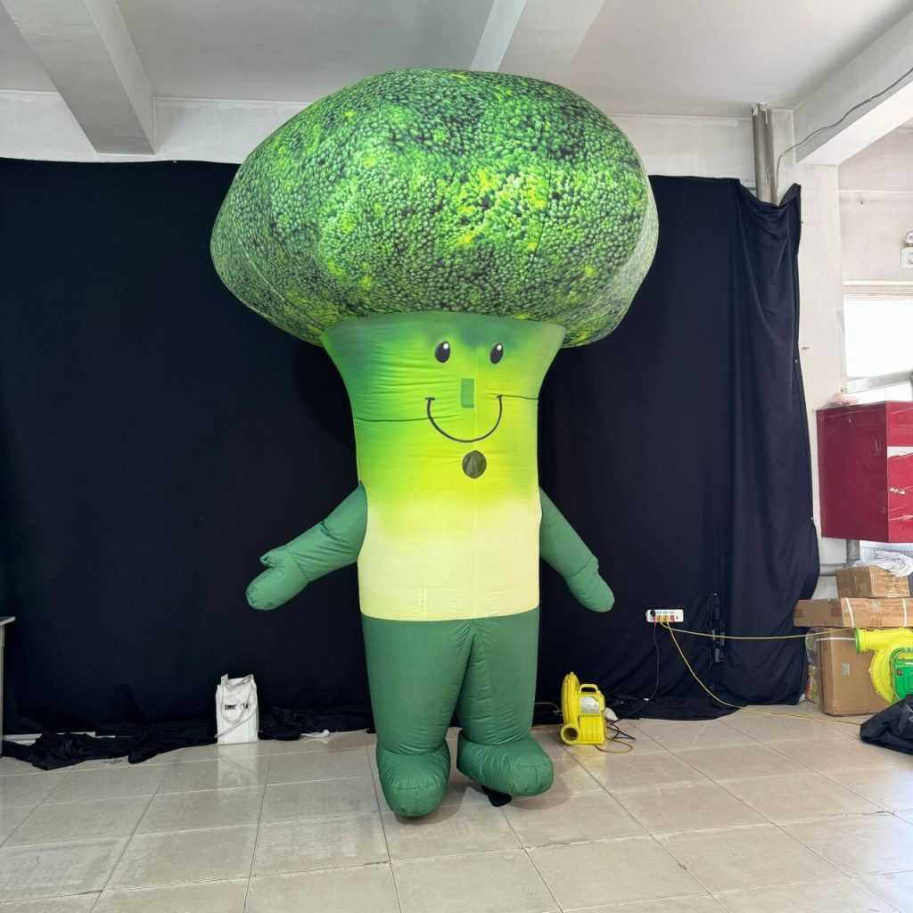 inflatable broccoli costume inflatable vegetables