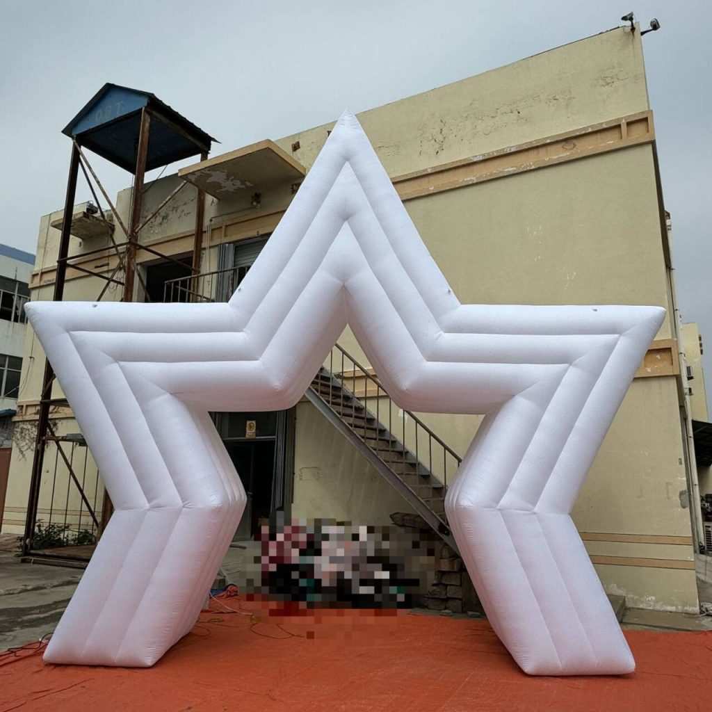 Inflatable Star Arch For Event Decoration Inflatable Custom Star Archway