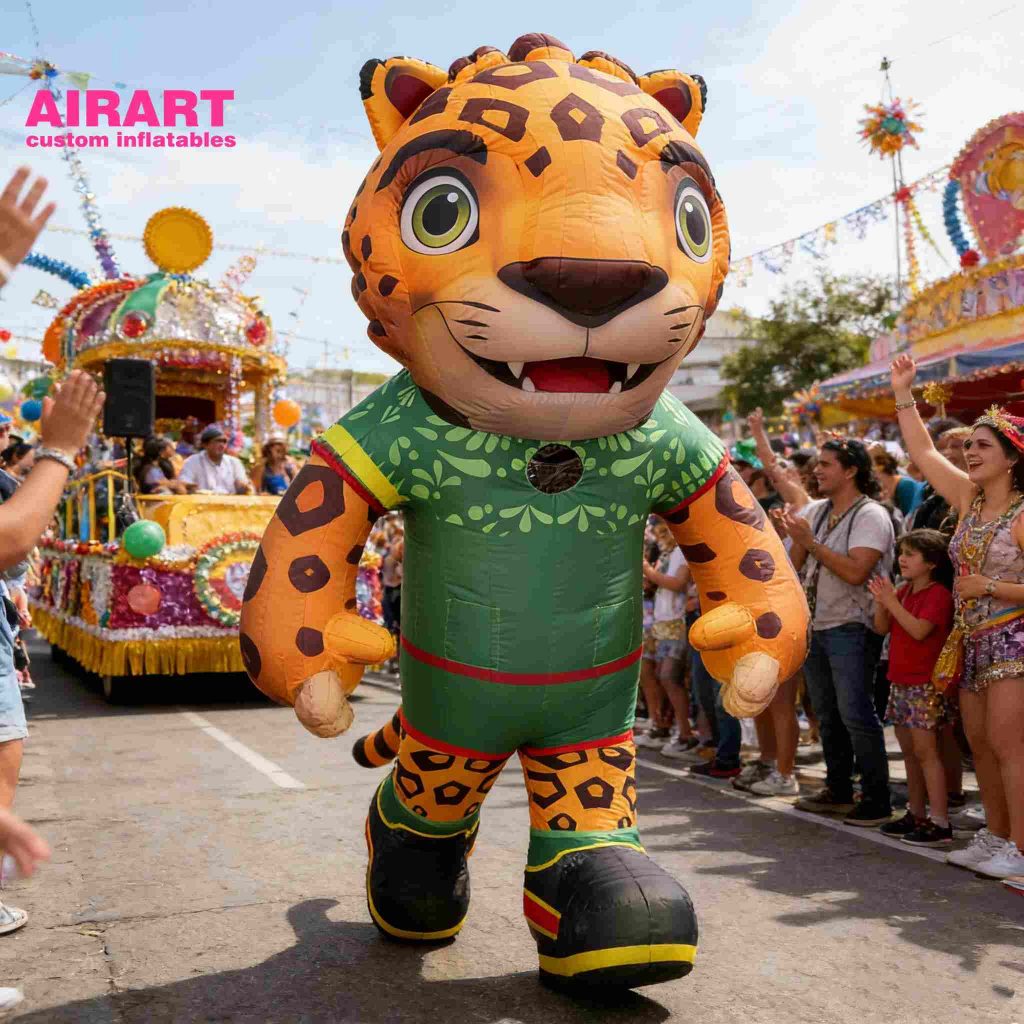 World Cup Fan Zone with Custom Inflatables