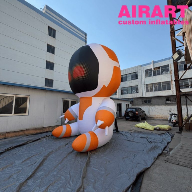 Robot Inflable Custom LED Lighted Inflatable AI Robot Mascot for Brand Promotion - AIRART