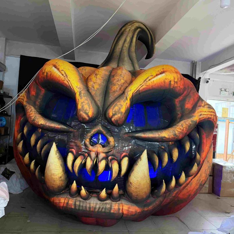 How Should You Set Up Outdoor Halloween Inflatables?
