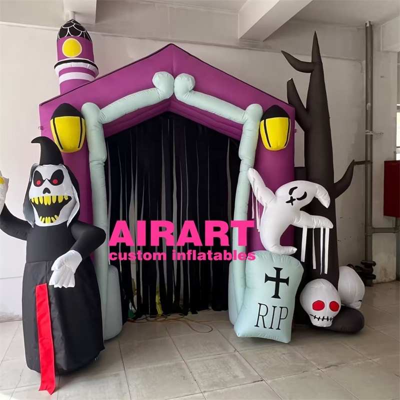 Halloween inflatable tunnel