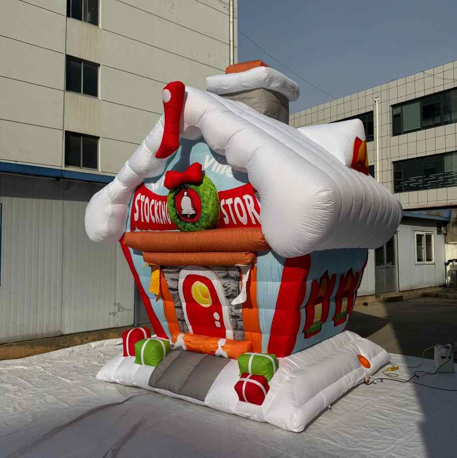 Christmas Inflatable Cabin House